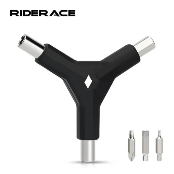 Juego de llaves Y 6 en 1, brocas intercambiables, destornillador Allen Hex T25 PH2 de 3 vías para herramienta de reparación de bicicletas, Kit multiherramienta para bicicleta