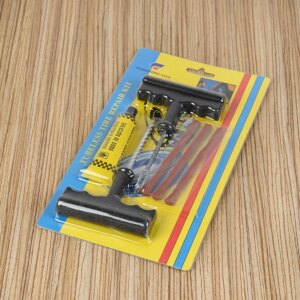 Kit de Reparación de neumáticos de coche, herramientas universales para bicicletas, camiones y motocicletas, pegamento para prepucio y punción de neumáticos, accesorios de herramientas de garaje, 6 uds.