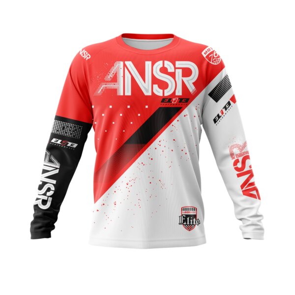 ANSR camisetas para descensos 2022, camisetas de manga larga para bicicleta de carreras MTB, camiseta para motocicleta todoterreno, ropa deportiva para Motocross, 2022