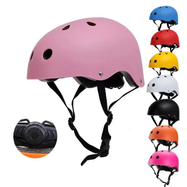 Casco ajustable para niños y adultos, cascos de ciclismo para monopatín, escalada, patinaje sobre ruedas, Scooter, casco de bicicleta, protección para la cabeza