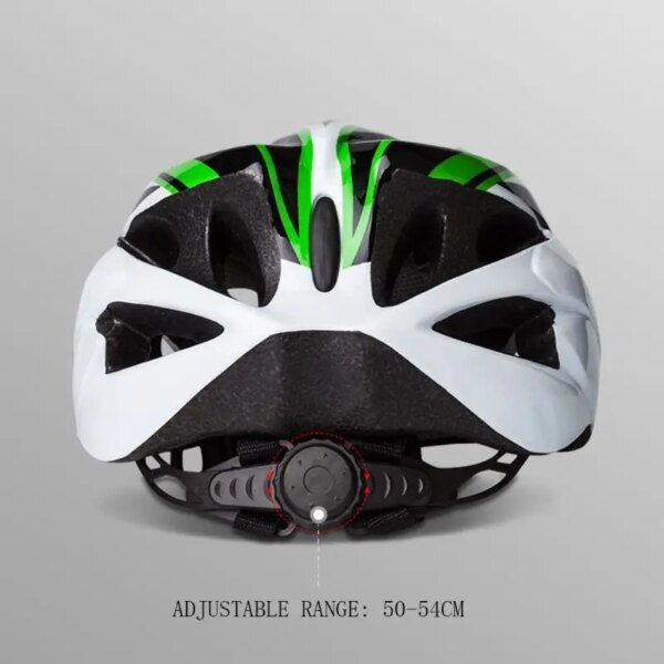 Casco de ciclismo de seguridad para adultos, casco ajustable con protección para patín y ciclocross, Q84C