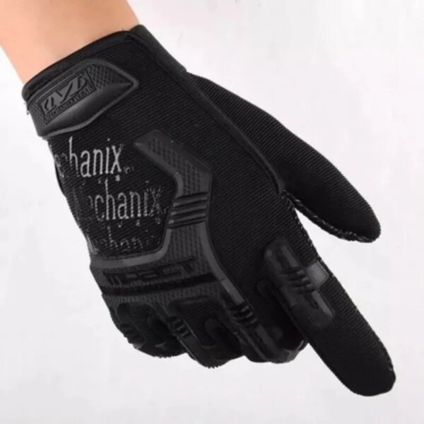 Guantes de ciclismo tácticos con todos los dedos, deportes de fuerzas especiales antideslizantes y resistentes al desgaste para exteriores, guantes de entrenamiento físico para ciclismo