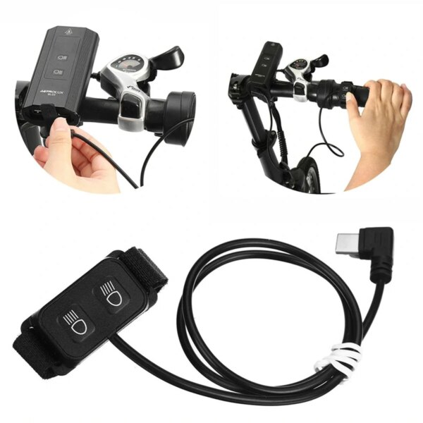 Astrolux-luces de bicicleta BL02/BL03/BL06, interruptor de Control remoto con cable, línea de luz de señal, accesorios de pieza de Control para faro de bicicleta