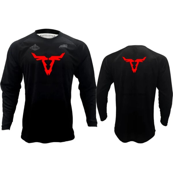 Camiseta de ciclismo para hombre, camiseta de motocicleta, traje de carreras Dh, traje de ciclismo transpirable para bicicleta de montaña, traje de ciclismo de descenso, otoño