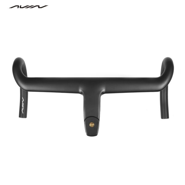 Manillar de carretera de carbono Avian Falcon integrado T800 grafeno Aero velocidad de carrera bicicleta 360 380 400 420 MM rutina interna completa