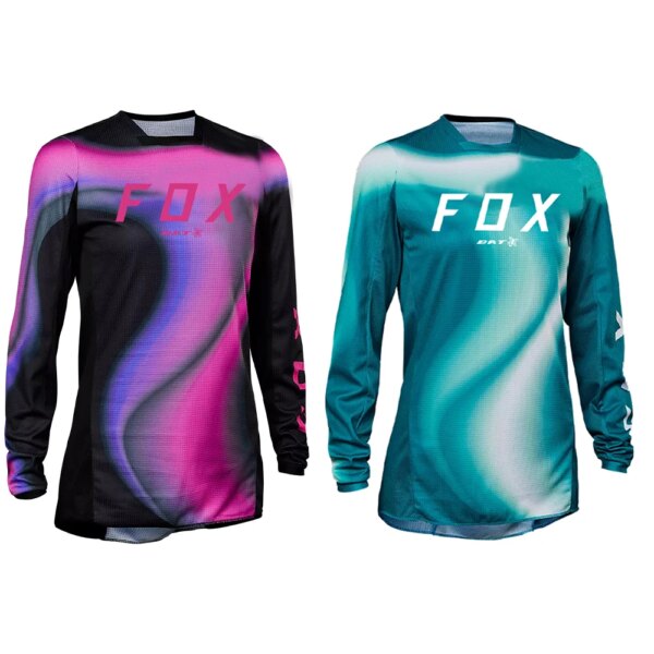 BAT FOX Jersey para mujer Jerseys para descensos Jerseys para bicicleta de montaña Offroad DH Motocross motocicleta Jersey ropa de ciclismo