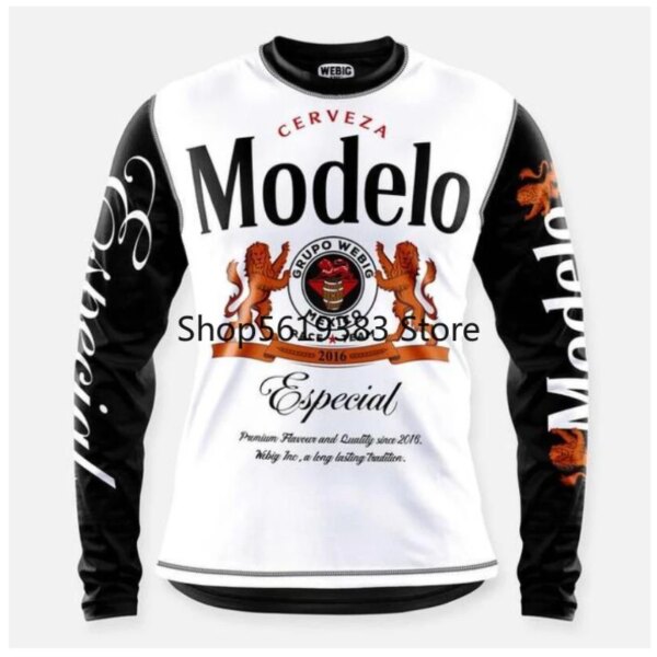 BMX Moto bicicleta de montaña de los hombres ciclismo Mtb Jersey Dh Enduro camisetas de Motocross ropa deportiva Jersey para descensos Jersey de bicicleta de carretera