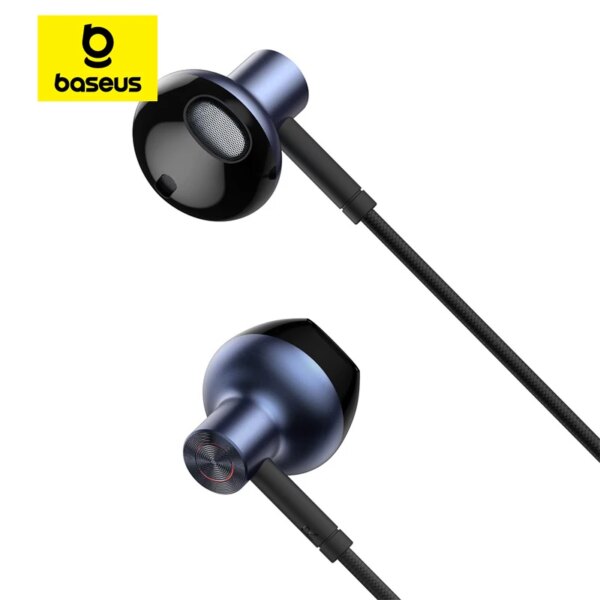 Baseus Bass Sound auriculares intrauditivos deportivos con micrófono para xiaomi iPhone 6 Samsung auriculares fone de ouvido auriculares MP3