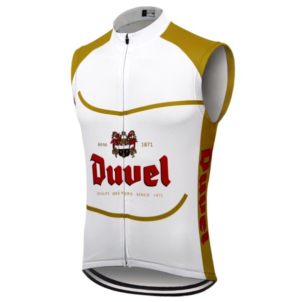 Chaleco de ciclismo de cerveza chaleco de ciclismo transpirable Jersey sin mangas ciclismo mtb chaleco de ciclismo Bicicleta Sin mangas Sudadera