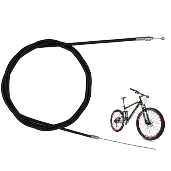 Cable de freno de bicicleta Freno delantero y trasero Cable de freno de acero inoxidable Cable de freno delantero 75 cm Cable de freno trasero 175 cm