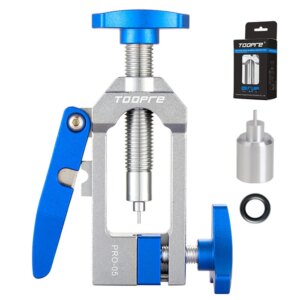 Manguera hidráulica de freno de bicicleta, herramienta de instalación de inserción de controlador de aguja de aceite para alicate de Cable de bicicleta de montaña y carretera, herramientas de conector de oliva