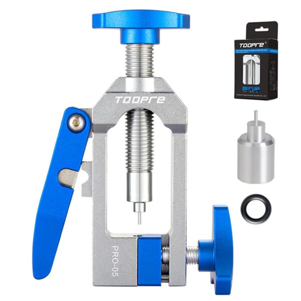 Manguera hidráulica de freno de bicicleta, herramienta de instalación de inserción de controlador de aguja de aceite para alicate de Cable de bicicleta de montaña y carretera, herramientas de conector de oliva