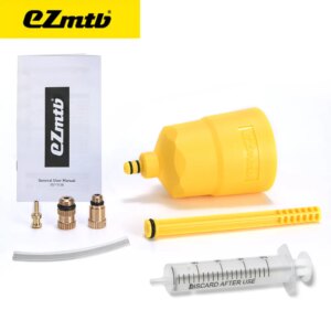 Kit de purga de aceite de freno de bicicleta, tapón de aceite de embudo, herramientas de ciclismo para freno de disco SHIMANO, freno hidráulico, Herramientas de reparación de bicicletas de montaña