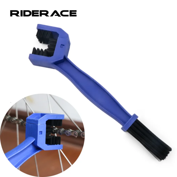 Cepillo de limpieza de cadena de bicicleta, cepillo Grunge para engranaje de motocicleta, herramienta de fregado para ciclismo al aire libre, cepillos de limpieza de cadena de plástico para bicicleta de montaña