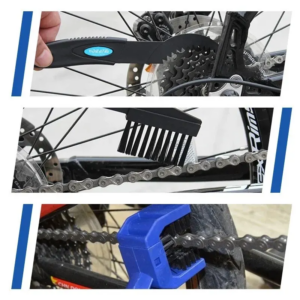 Juego de limpiador de cadena de bicicleta, caja de cepillo grande, accesorios para bicicleta de montaña, herramienta de mantenimiento, cepillos de limpieza Cha