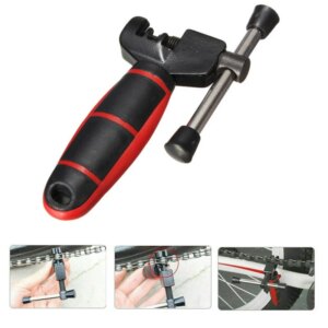 Herramienta extractora de cadena de bicicleta, herramienta divisora ​​de eslabones, cortador de cadena de bicicleta de carretera, herramienta de reparación de ciclismo