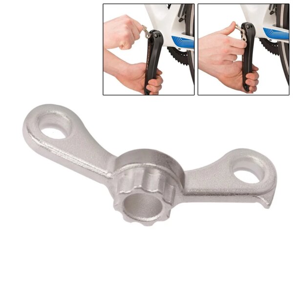 Herramienta de extracción de manivela de bicicleta, juego de bielas para bicicleta de montaña y carretera, llave de rueda con brazo de manivela para Shimano, cubierta de manivela, herramientas de reparación de ciclismo