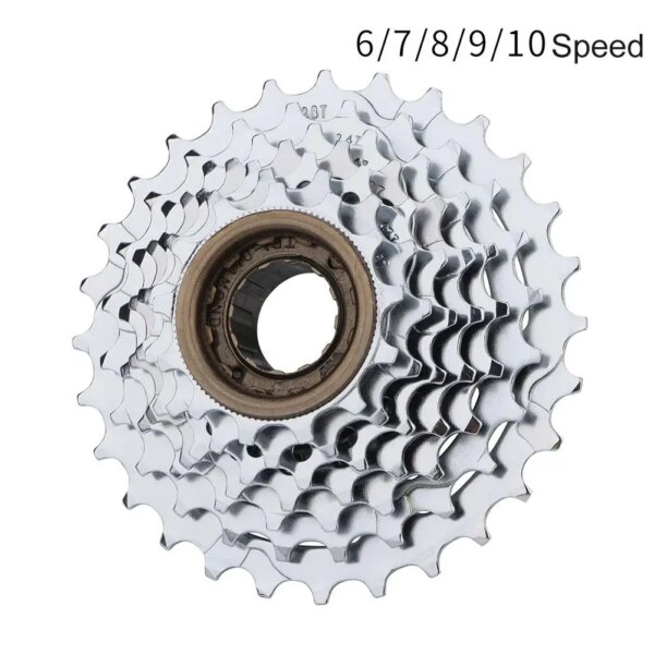 Rueda libre para bicicleta de montaña, piñón de Cassette de acero de alta resistencia, 6, 7, 8, 9, 10 velocidades, 11T-36T, volante roscado modificado