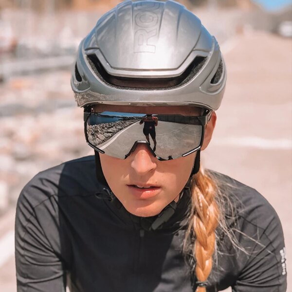 Gafas de bicicleta, lentes fotocromáticos polarizados, gafas de sol UV, protección contra el viento y arena, gafas deportivas para Ciclismo de Carretera MTB