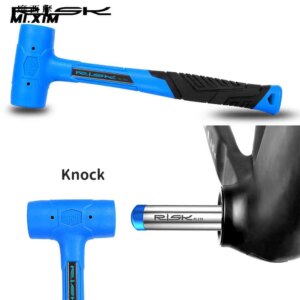 Herramientas de extracción de instalación de auriculares para bicicleta, martillo, soporte inferior para bicicleta, taza, manivela de eje de presión, herramienta de reparación de rodamientos de bicicleta de montaña y carretera