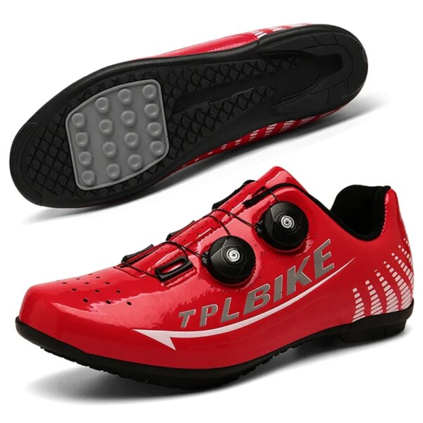 Zapatos de Pedal plano para bicicleta Pyeong, zapatos con tacos para hombre, zapatillas para ciclismo de montaña, velocidad al aire libre sin Clip de bloqueo, zapatos giratorios para deportes de bicicleta