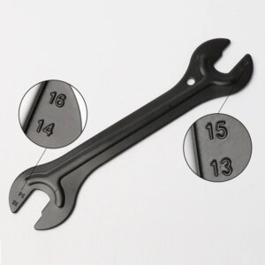 Llave de Reparación de bicicletas, cabezal de extremo abierto, eje, cubo, cono, llave de Pedal, herramienta de reparación de bicicletas de 13/14/15/16mm, accesorios