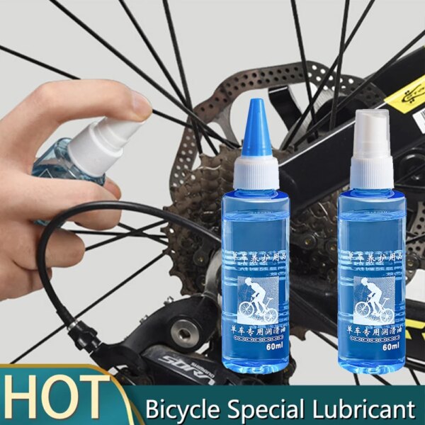 Lubricante especial para bicicleta, aceite para cadena lubricante seco, aceite para cadena de bicicleta para transmisiones limpias, suaves y silenciosas, accesorios para cadena de ciclismo