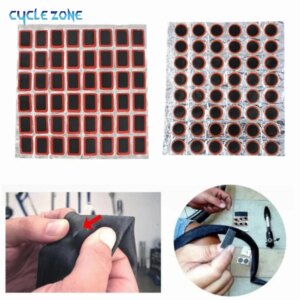 Parche de goma para neumáticos de bicicleta, parche de protección de neumáticos de reparación rápida portátil para almohadillas de reparación de neumáticos interiores de bicicletas, accesorio de reparación de bicicletas
