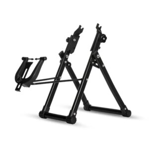 Marco de recorte de rueda de bicicleta, mesa de corrección de rueda de bicicleta de montaña plegable, reparación de bicicletas de carretera, herramienta de reparación de maquinaria para el hogar