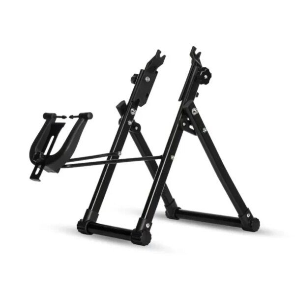 Marco de recorte de rueda de bicicleta, mesa de corrección de rueda de bicicleta de montaña plegable, reparación de bicicletas de carretera, herramienta de reparación de maquinaria para el hogar