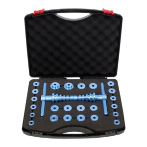 Juego de prensa de rodamientos de cubo de ruedas de bicicleta, herramienta de soporte inferior prensado, accesorios de bicicleta, herramienta de instalación de Extractor de rodamientos