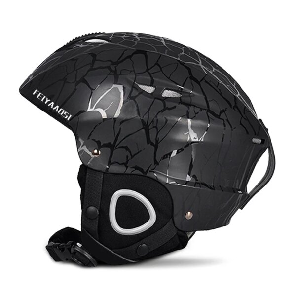 Casco de esquí con certificación CE PC + EPS para adultos y adolescentes, casco para patinar en patín, Snowboard, cascos deportivos para nieve