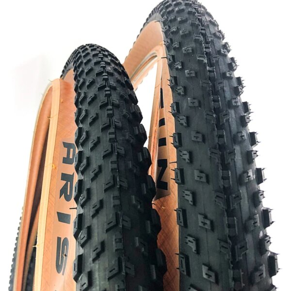 CHAOYANG ARISUN 29x2,20 56-622 MTB neumático de bicicleta ultraligero antideslizante de acero con cable neumático lado marrón 23-50 PSI piezas de bicicleta de ciclismo