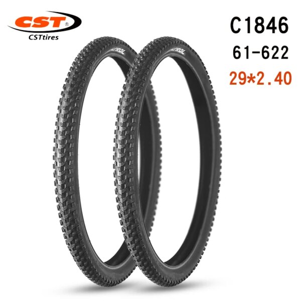 CST PATROL 27,5X2,6 2,8 C1846 MTB bicicleta de campo traviesa neumático 29 pulgadas 29*2,4 neumático de bicicleta resistente al desgaste 61-622 neumático de bicicleta de montaña