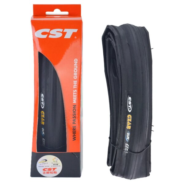 CST PRO 700x25C neumático de bicicleta de carretera 25-622 60TPI 700C neumático de bicicleta DUAL doble goma 248 g/pc CST CZAR 120PSI neumático plegable de ciclismo