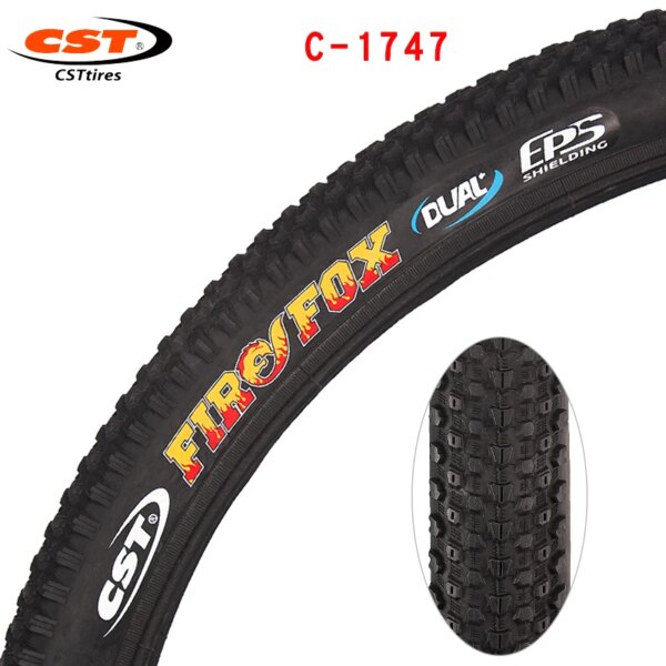 CST bicicleta de montaña 26*1,95 neumático exterior resistente a la abrasión y a las puñaladas Firefox c-1747 accesorios para bicicletas todoterreno