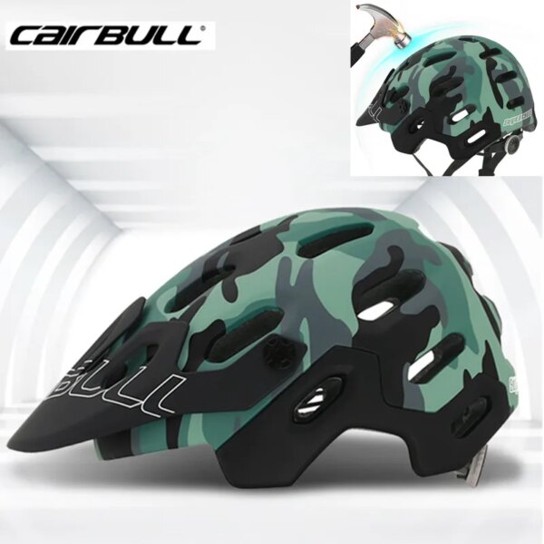 Cairbull nuevo Casco de Ciclismo MTB seguridad en bicicleta de montaña deporte al aire libre Casco de bicicleta cómodo transpirable gorra de bicicleta Casco Ciclismo