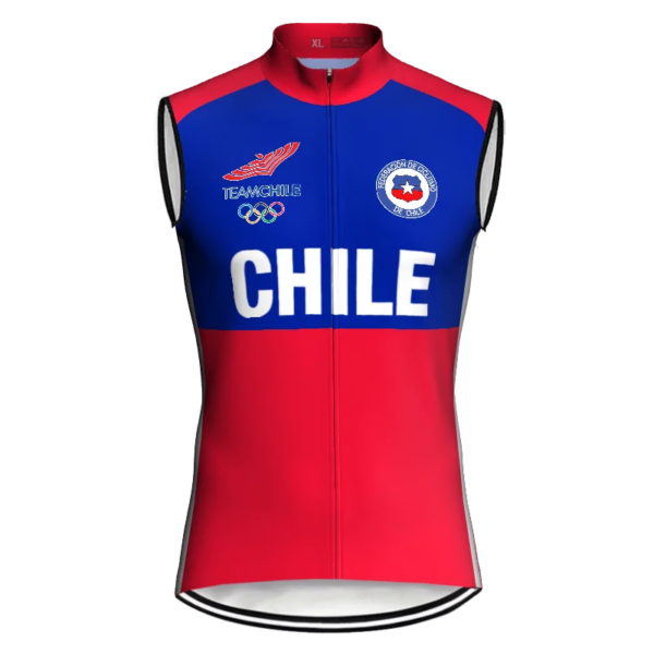 Chile Ciclismo de Carretera chaleco Jersey MTB bicicleta pantalón Moto chaqueta Maillot Ropa Ciclismo carrera montaña transpirable rojo Ropa deportiva