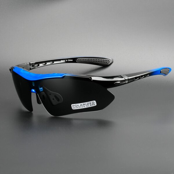 Comaxsun gafas polarizadas profesionales para ciclismo, gafas para deportes al aire libre, gafas de sol para bicicleta UV 400 con 5 lentes TR90 2 estilos