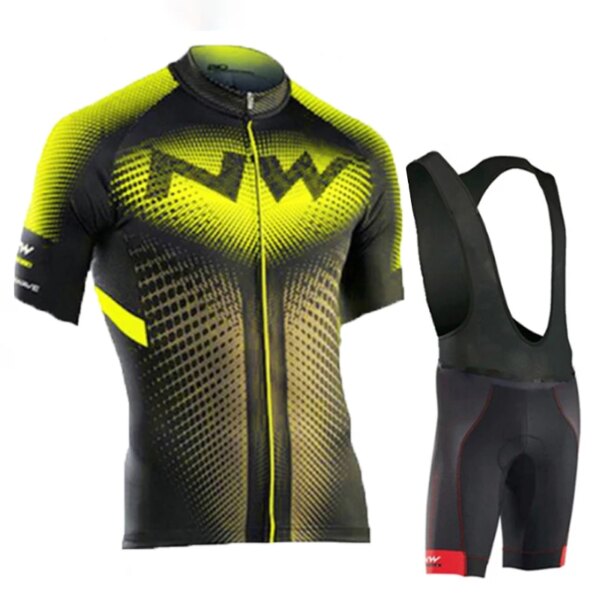 Ropa de ciclismo completa NW Northwave para hombre, conjunto deportivo para hombre, camisetas Tricuta, ropa deportiva, Jersey Pro Team Bib Mtb, 2023