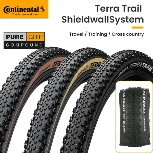 Continenta.l Terra Trail Gravel Road Bike Tire Cyclocross Tubeless Tire 700x40c Bicicleta Clincher Plegable Neumáticos a prueba de pinchazos