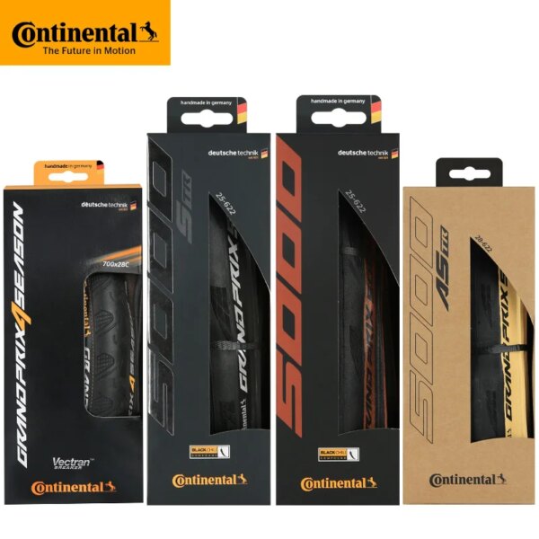 Continental 700x25C 28C neumático de bicicleta de carreras de carretera sin cámara STR 4 estaciones GP5000 neumático de tubo plegable para bicicleta neumáticos de bicicleta de carretera Grand Prix