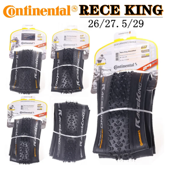 El neumático a prueba de pinchazos para bicicleta de montaña Continental Race King 29 es adecuado para desplazamientos por carretera/ciclismo de larga distancia/campo a través