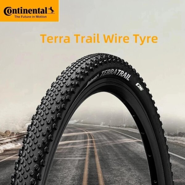 Continental Terra Trail 700x35C/40C 27,5 MTB bicicleta de carretera neumático de grava neumático de alambre E25 Shieldwall sistema compuesto PureGrip No plegable