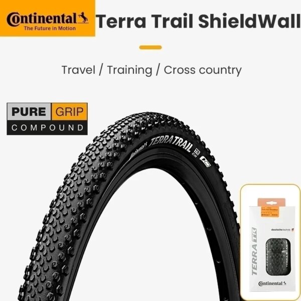 Continental Terra Trail 700x35C/40C bicicleta de carretera neumático de grava 27,5 sistema Shieldwall protección contra pinchazos MTB neumático listo sin cámara