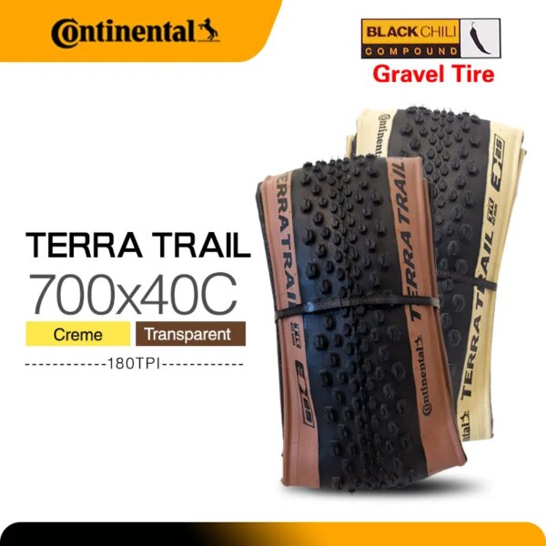 Continental Terra Trail 700x40C bicicleta de carretera neumático sin cámara para grava 28 sistema Clincher protección contra pinchazos MTB neumático listo sin cámara