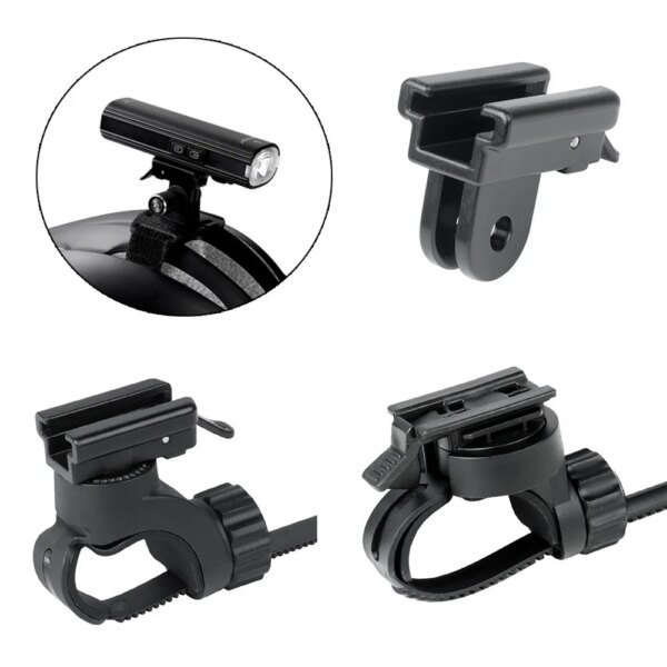 Adaptador de soporte de luz frontal para bicicleta, soporte de lámpara delantera para Gaciron V9CP-400/V9FP-600/V9CP-800/V9S-1000