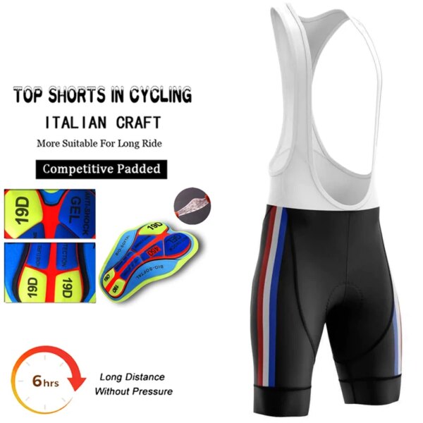 Baberos de ciclismo para hombre, uniforme, pantalones cortos, pantalones cortos, ropa Mtb, triatlón Pro Man, Maillot, bicicleta de montaña, equipo de Lycra, deportes