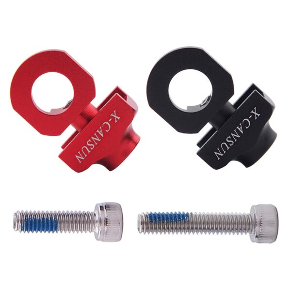 Tensor de cadena de bicicleta, tornillo de perno de marcha única, sujetador tensor de cadena de bicicleta plegable para bicicleta BMX Fixie de marcha única