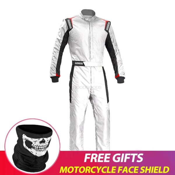 Ropa de ciclismo impermeable ATV Kart todoterreno UTV Rally Drift adultos niños pareja traje de carreras de una pieza ropa de Kart